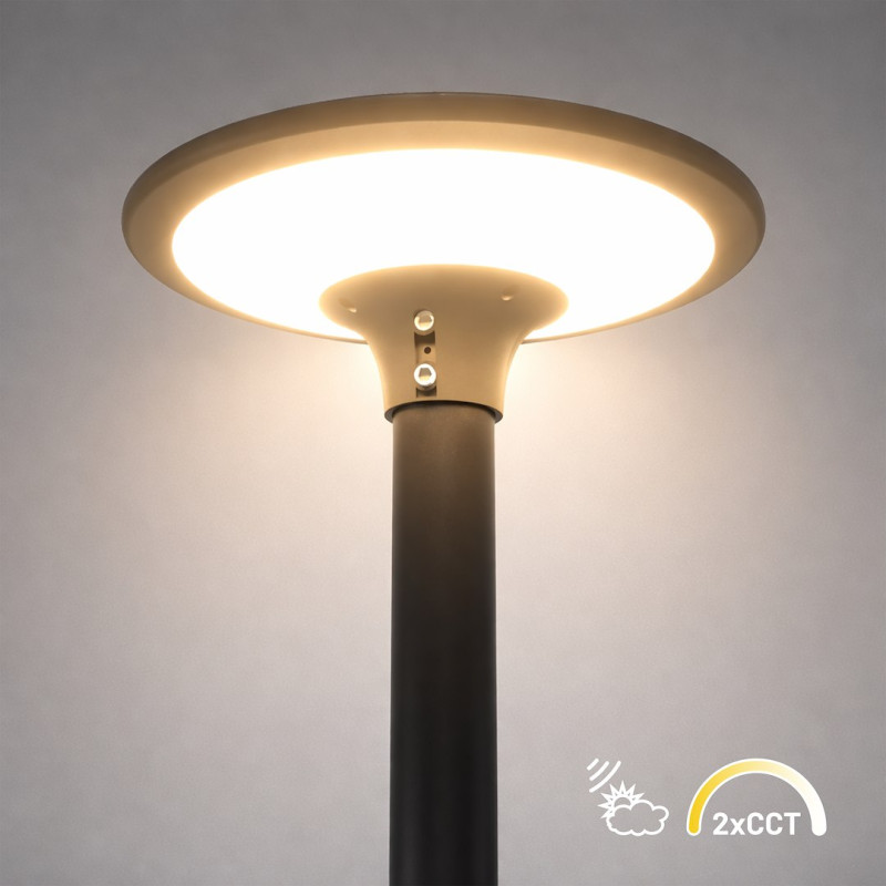 Lampa Solarna Patio 20W 2100lm 3000/4000K 40cm EKO2777