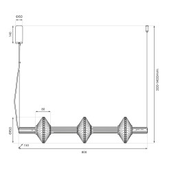 Lampa wisząca Padre 18W LED ML2798