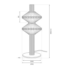 Lampka nocna Padre 9W LED ML2800