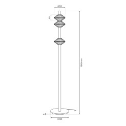 Lampa podłogowa Padre 19W LED ML2802