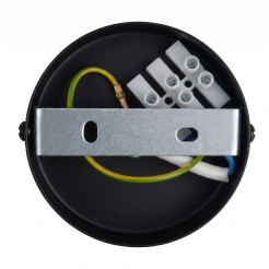 Lampa wisząca PIATTO Czarna 1xGX53 fi 350mm MLP2909