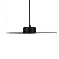 Lampa wisząca PIATTO Czarna 1xGX53 fi 350mm MLP2909