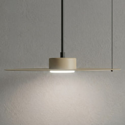 Lampa wisząca PIATTO Taupe 1xGX53 fi 350mm MLP2910