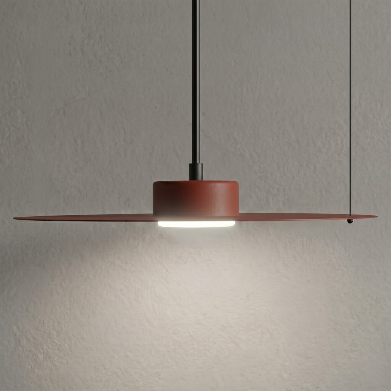 Lampa wisząca PIATTO Burgund 1xGX53 fi 350mm MLP2911