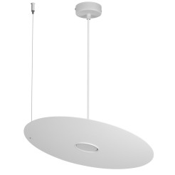Lampa wisząca PIATTO Biała 1xGX53 fi 450mm MLP2912