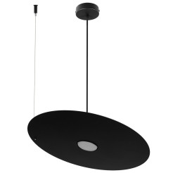 Lampa wisząca PIATTO Czarna 1xGX53 fi 450mm MLP2913