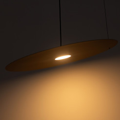 Lampa wisząca PIATTO Taupe 1xGX53 fi 450mm MLP2914