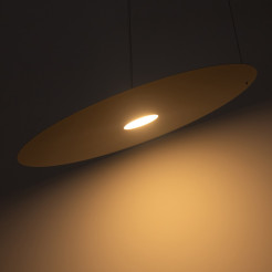 Lampa wisząca PIATTO Biała 1xGX53 fi 550mm MLP2916