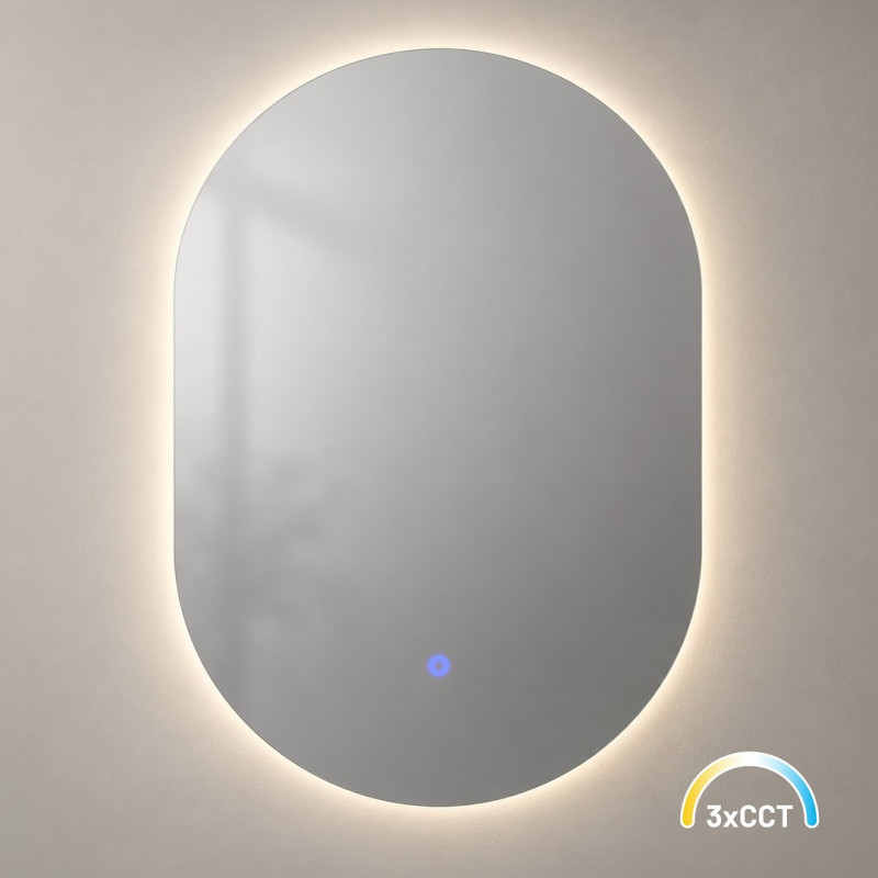 Lustro Belissa 500x700mm 16W LED 3000K-4000K-6000K ML2826