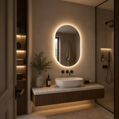 Lustro Belissa 500x700mm 16W LED 3000K-4000K-6000K ML2826