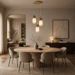 Lampa wisząca Crema (koło) 3xE14 MLP2814