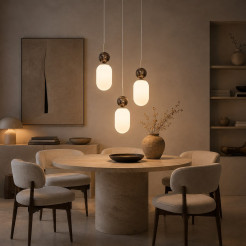 Lampa wisząca Crema (koło) 3xE14 MLP2814