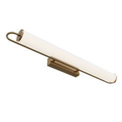 Kinkiet Margetia L LED IP 44 złoty WL0126-L
