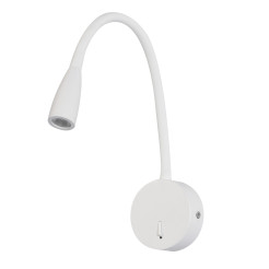 Kinkiet biały LED LP-2107/1W WH