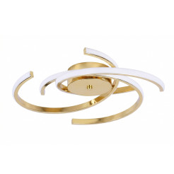 Plafon 51 cm złoty LED CCT LP-1255/1C 51 GD