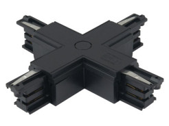 MAXLIGHT MHT1-X-BK TRACK ŁĄCZNIK X" czarny"