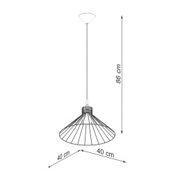 Lampa wisząca EDA SL.1186