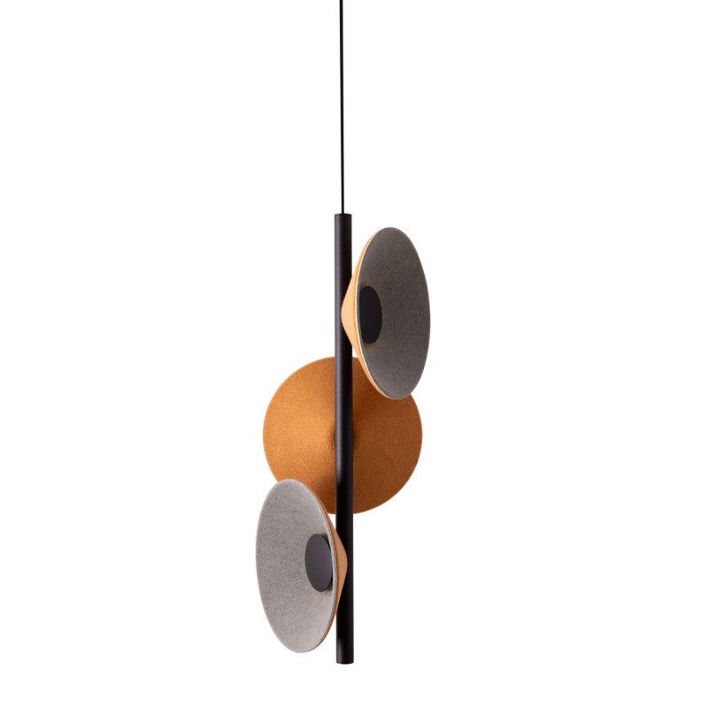 MAXLIGHT P0564 LAMPA WISZACA PURO EARTH YELLOW&GREY