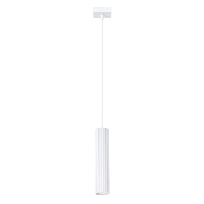 Lampa wisząca KARBON 1 biały SL.1535