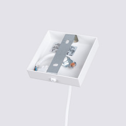Lampa wisząca KARBON 1 biały SL.1535