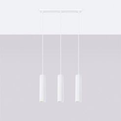 Lampa wisząca KARBON 3L biały SL.1537