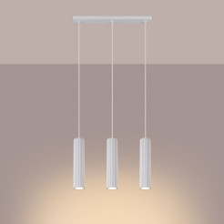Lampa wisząca KARBON 3L biały SL.1537