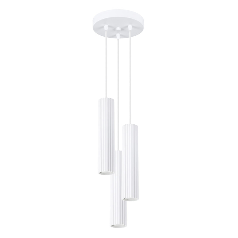 Lampa wisząca KARBON 3P biały SL.1538