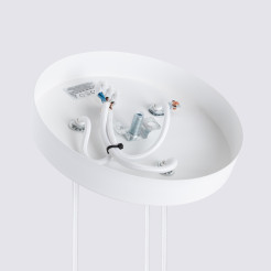 Lampa wisząca KARBON 3P biały SL.1538