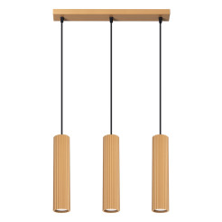 Lampa wisząca KARBON 3L złoty SL.1556