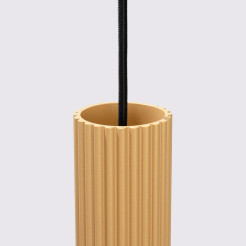 Lampa wisząca KARBON 3P złoty SL.1557