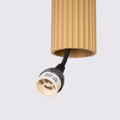 Lampa wisząca KARBON 3P złoty SL.1557