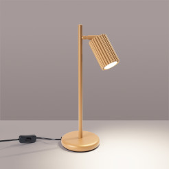 Lampa biurkowa KARBON złota SL.1567