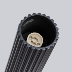 Plafon KARBON 30 czarny SL.1570