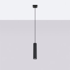 Lampa wisząca KARBON 1 czarny SL.1573