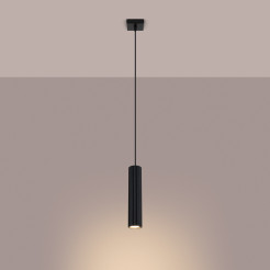 Lampa wisząca KARBON 1 czarny SL.1573
