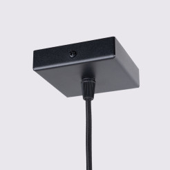 Lampa wisząca KARBON 1 czarny SL.1573