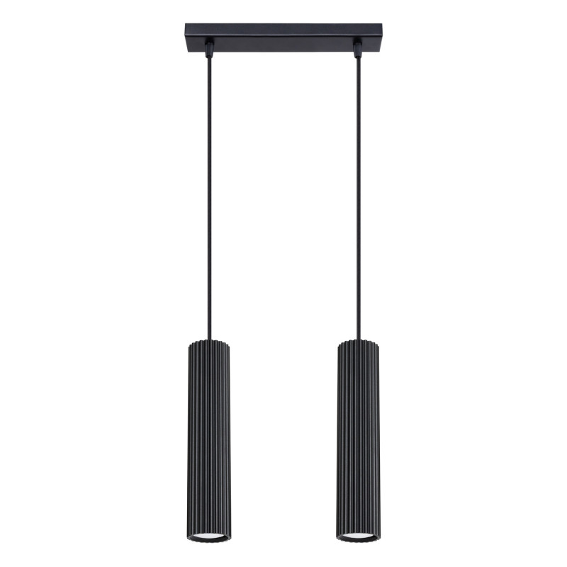 Lampa wisząca KARBON 2 czarny SL.1574