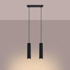 Lampa wisząca KARBON 2 czarny SL.1574