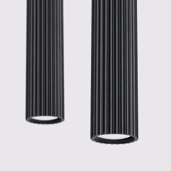 Lampa wisząca KARBON 2 czarny SL.1574