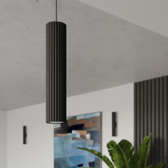 Lampa wisząca KARBON 3L czarny SL.1575