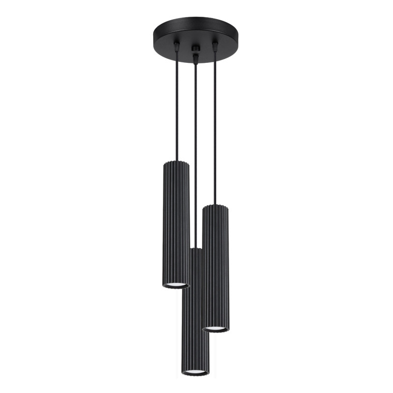 Lampa wisząca KARBON 3P czarny SL.1576