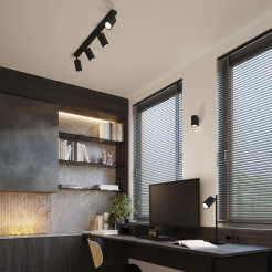 Lampa biurkowa KARBON czarna SL.1586