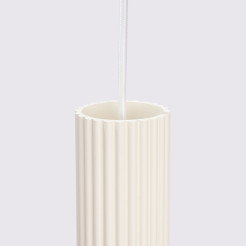 Lampa wisząca KARBON 1 beżowy SL.1592