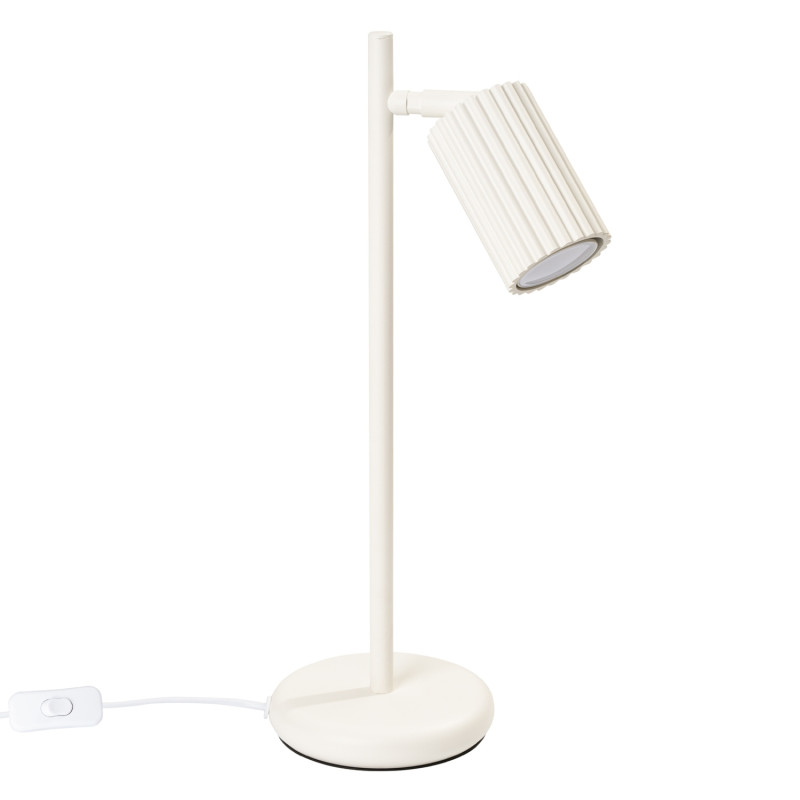 Lampa biurkowa KARBON beżowa SL.1605