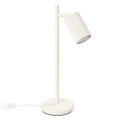 Lampa biurkowa KARBON beżowa SL.1605