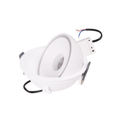 MAXLIGHT H0139 LAMPA WPUSTOWA VECTOR 10W BIAŁA
