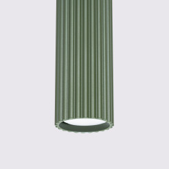 Lampa wisząca KARBON 3L zielona oliwka SL.1613