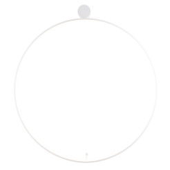 MAXLIGHT W0436 KINKIET VISUAL 28W WHITE 80cm

