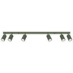 Plafon KARBON 6L zielony oliwkowy SL.1623