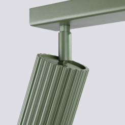Plafon KARBON 6L zielony oliwkowy SL.1623